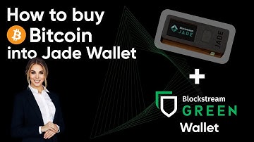 Tutorial: How to buy Bitcoin into the Jade (Blockstream) with Green Wallet
