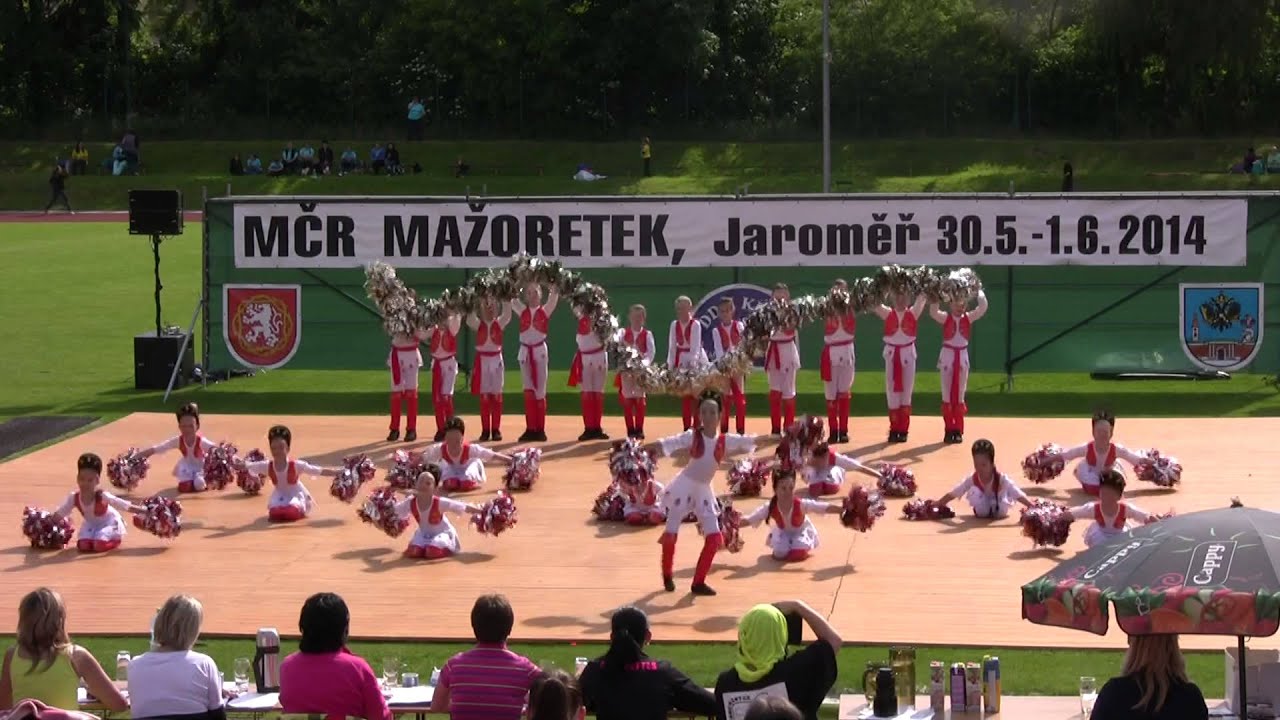 MČR 2014 Jaroměř - Majolenky - skladba POM POM