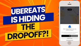 Uber Eats Driver: Uber's Hiding The Customer Dropoff Again?! Profile