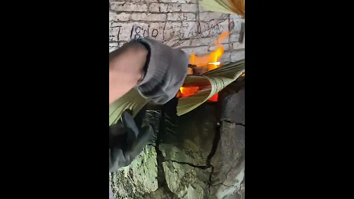 Natural palm leaf fan making with amazing skill