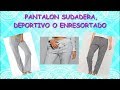 TRAZO DE PATRÓN DE PANTALÓN DEPORTIVO, SUDADERA, O PIJAMA CON RESORTE || LECCIÓN # 32