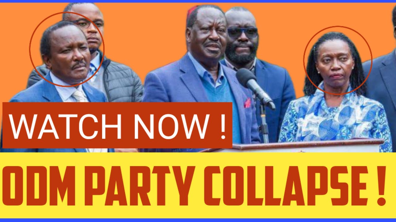 Raila's URGENT Move To RESCUE ODM PARTY Over SEVERE Defections ...