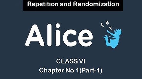 REPETITION AND RANDOMIZATION CLASS VI .CHAPTER NO 15 .PART 1