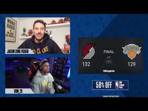 Live influencer scoreboard with jason zone fisher & dom_2k | league pass special edition