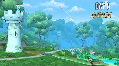 Tiny Archers - Gameplay Walkthrough Part 6 - Adam: Days 6-24 (iOS, Android)