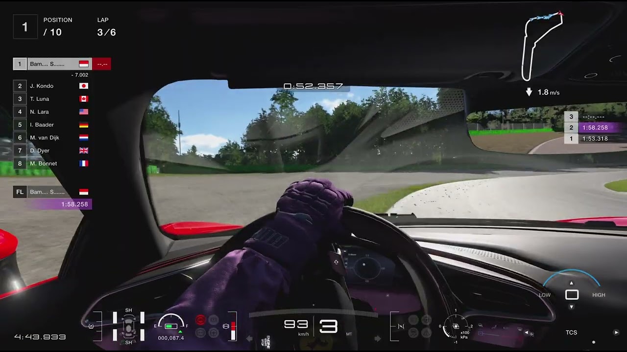 PS5] Gran Turismo™ 7 | Weekly Challenge - Ferrari 296 GTB - One