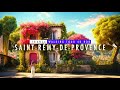 Old beautiful village in france 4k provence  walking tour 4k50fps  saintrmydeprovence