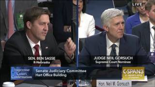 Ben Sasse: Round 3 Questions in Gorsuch Hearing