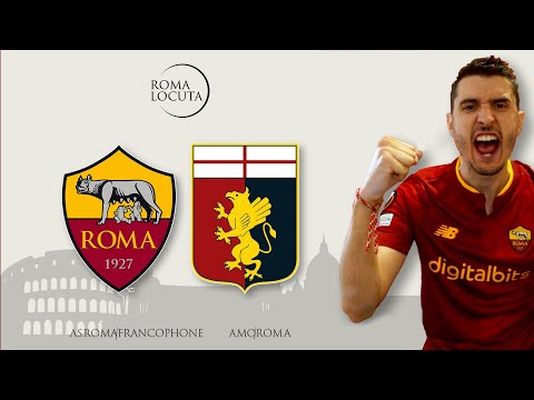 AS ROMA - GENOA CFC (LIVE MATCH) / LA ROMA DÉMARRE SA SAISON EN COPPA ITALIA !