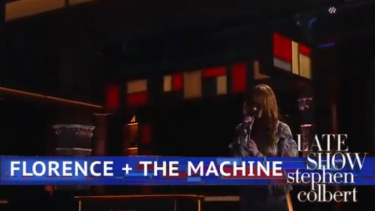 Florence + The Machine Perform 'What Kind Of Man' on 'Colbert'