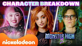 Meet the NEW Characters in Monster High 2! | Behind the Scenes | Nickelodeon