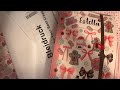Installing Holographic Clear Sticker Paper on my Junk Journal