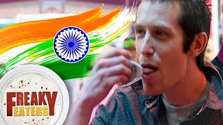 Freaky Eater Tries Indian Food For THE FIRST TIME | Freaky Eaters