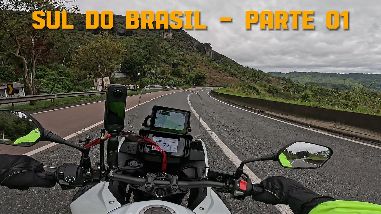 NX 500 pelo Sul do Brasil - Viagem de Moto - P1
