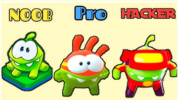 NOOB Vs Pro VS HACKER l Cut the Rope l ( Fhd gamer )