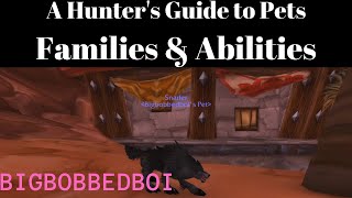 A Hunter's Guide to Pet Families and Abilities : Classic WoW Tutorial