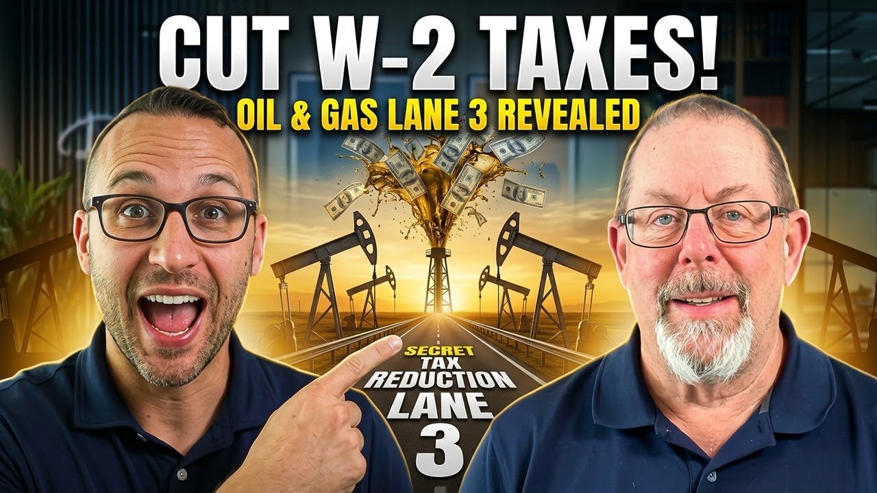 Oil & Gas Working Interests: The Third Lane to Cut W-2 Taxes