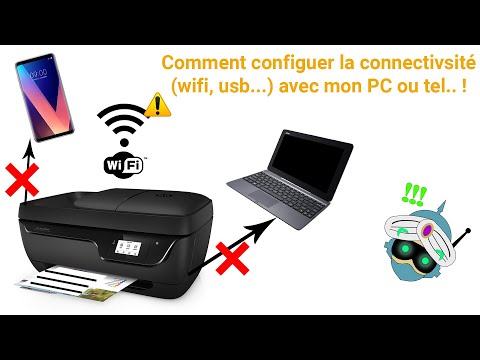 Dépannage : Configurer la connexion wifi de votre  imprimante HP OfficeJet 3831 avec PC, smartphone.