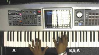 Shout to the Lord Easy Version Awmv