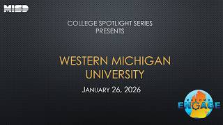 MISD College and Career Spotlight Series - Western Michigan University