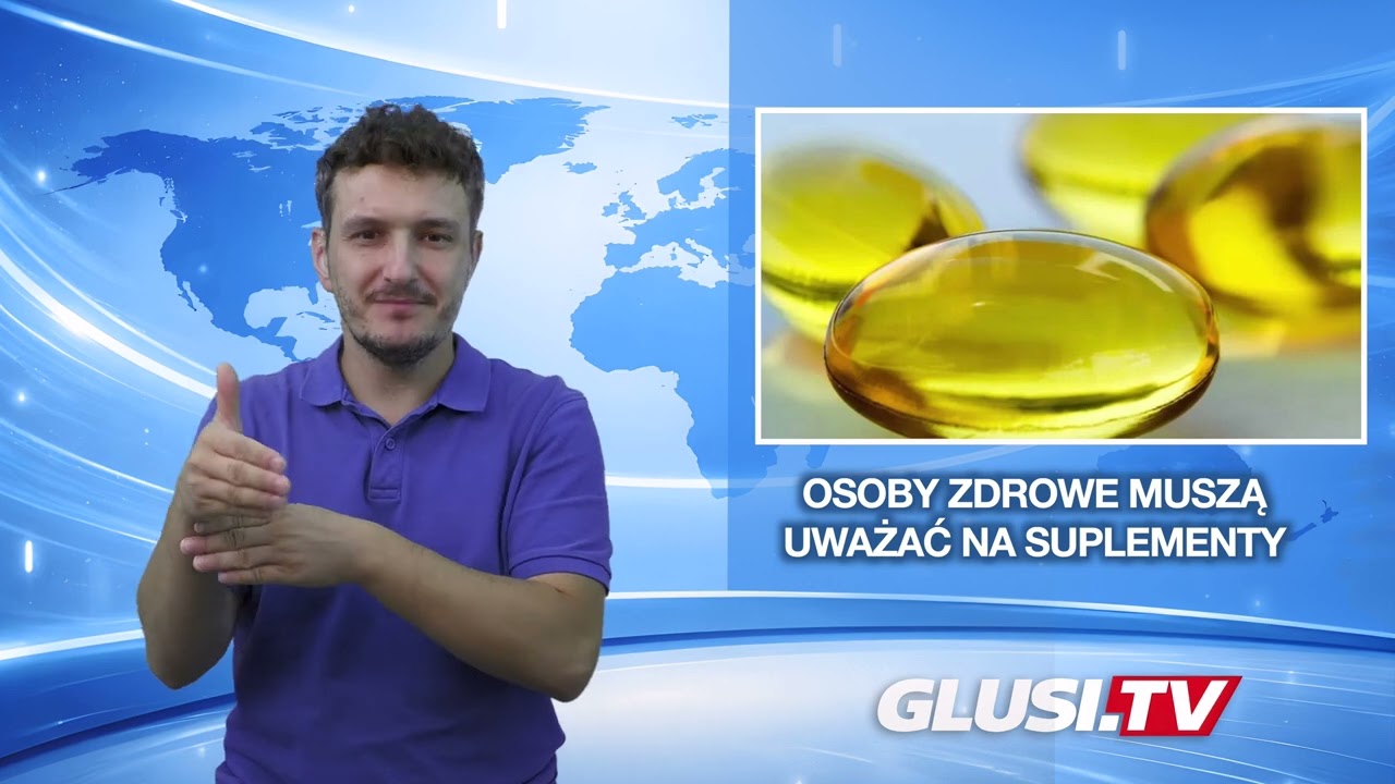 Osoby zdrowe muszą uważać na suplementy
