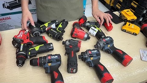 🛑 Khuyến mại giảm giá máy khoan vít 12/16v yupai,worx,milwaukee