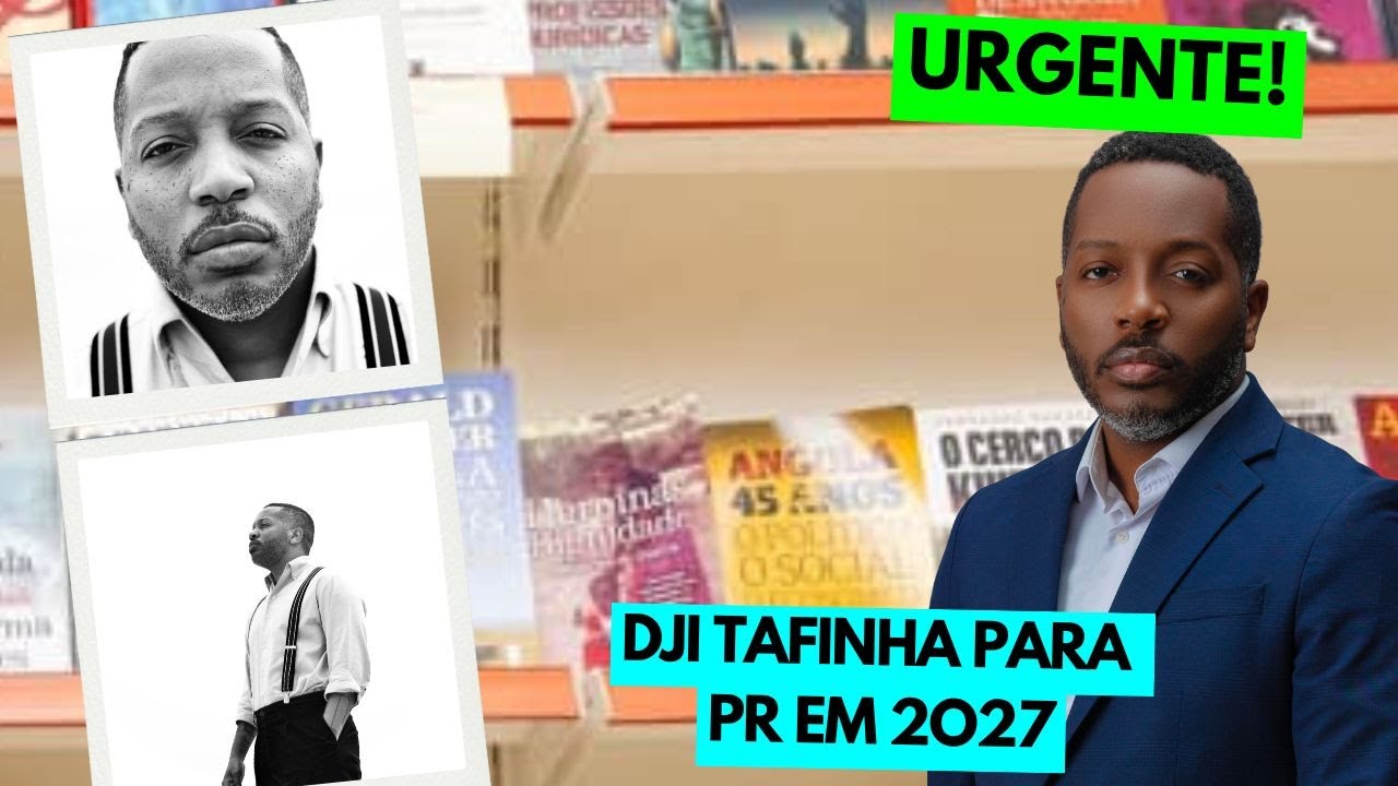 DJI TAFINHA ANUNCIA A CRIAÇÃO DE PARTIDO POLÍTICO E CANDIDATURA AS ELEIÇÕES DE 2027