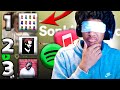 Blind ranking my viewers playlists