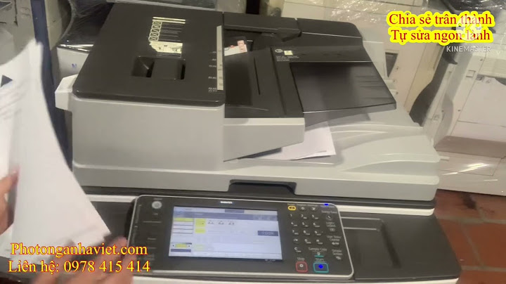 Cách lưu văn bản trong máy photocopy ricoh năm 2024