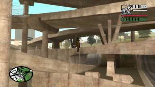 GTA San Andreas - Walkthrough - Unique Stunt Jump #17 - Mulholland Intersection (Los Santos)