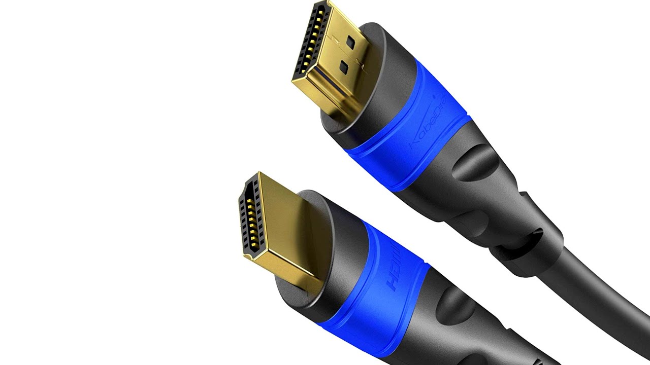 Câble HDMI PS4 - Pour PlayStation 4 - HDMI 2.0 - Jusqu'à 4K 60hz - 1 mètre