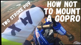 How NOT to Mount Your GoPro - 2 Stroke At Lake Sugar Tree