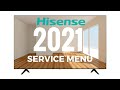 Hisense Service Menü 2021 Tutorial