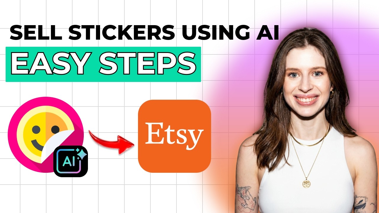 How to Make Money Selling Stickers on Etsy using AI [2026 Full Guide ...