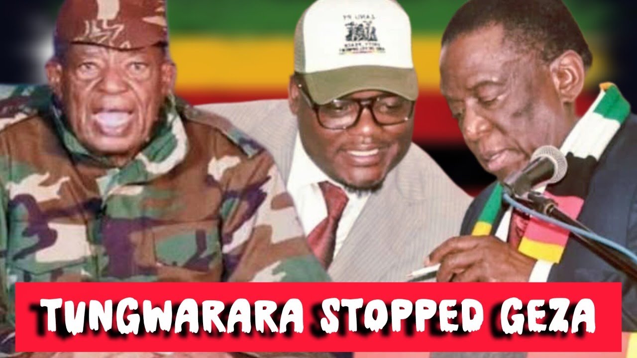 MNANGAGWA WAS SAVED BY TUNGWARARA FROM GEZA AND CHIWENGA