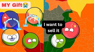 Who take revenge of Nepal and Bhutan? 🤔|Country in a Nutshell #countryballs #youtube