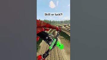 Skill or luck in mx bikes?!