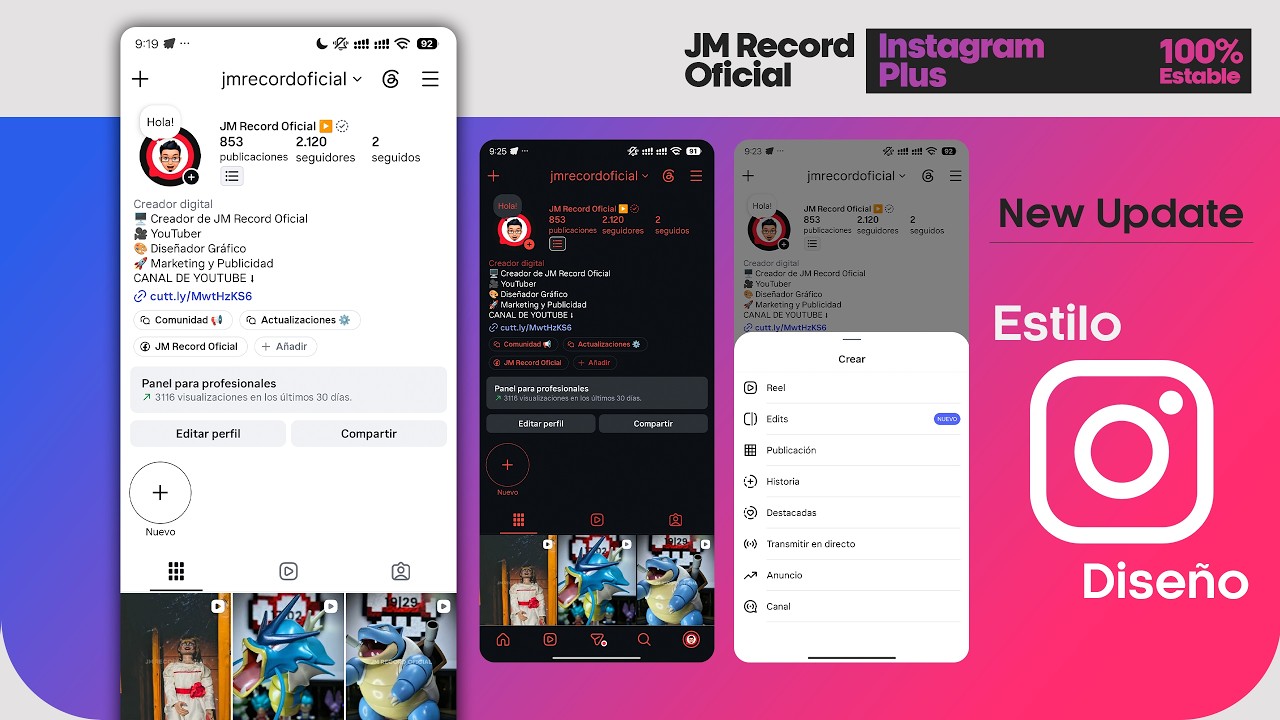 Nuevo Instagram Plus (Sam Mods) INSTAGRAM EXTREMO - YouTube