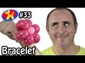 Two Balloon Flower Bracelet - Balloon Animal Lessons #33 ( globoflexia )
