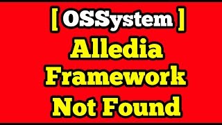 [OSSystem] Alledia Framework Not Found Error in Joomla 3.5