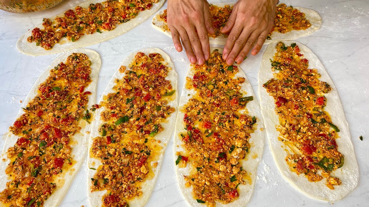 😱ОЧЕНЬ РАЗНАЯ 💯САМЫЙ ПРАКТИЧЕСКИЙ И ВКУСНЫЙ РЕЦЕПТ ПИТЫ С ОВОЩАМИ И ТВОРОЖНЫМ СЫРОМ