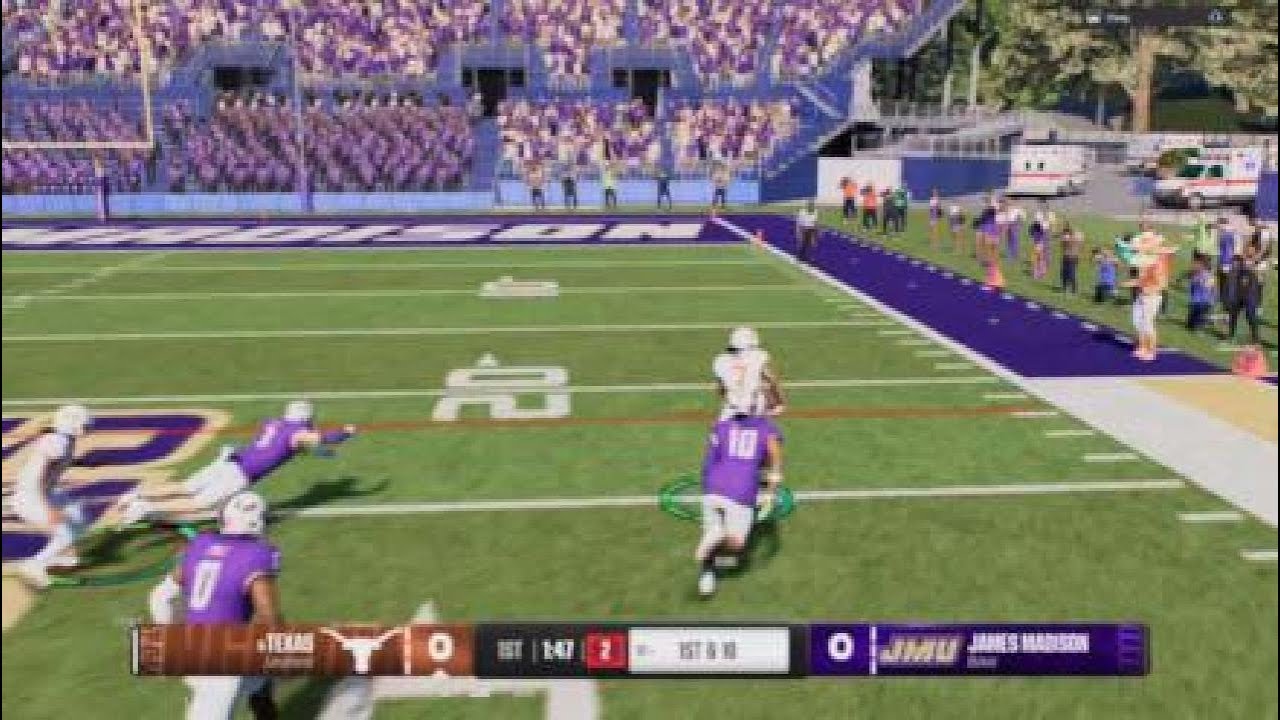 College Football 25 clips