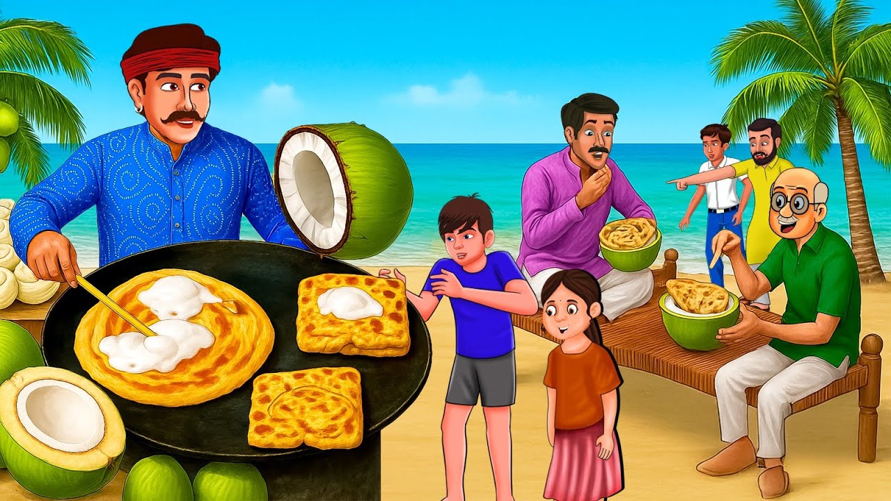 కొబ్బరి పరాటా అమ్మేవాడు | Stories in Telugu | Telugu Stories | Telugu Kathalu | New Stories