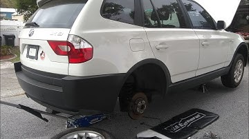 How to change a wheel brake sensor in a 03-08 BMW X3