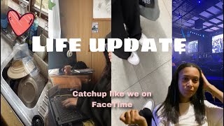 Vlogging like we on face time | life updates👀✨