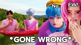 SAJA BOYS go CAMPING... (Voiceover Skit) K-Pop Demon Hunters