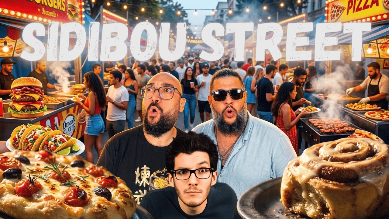 Doulecha fi "Sidi bou street festival' (SFF)' épisode 2 🍔🍕🧁( Ft. Spoot ) W GIVEAWAY 🎁 