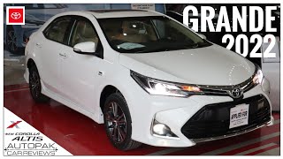 Toyota Corolla Grande X 2022. Detailed Review: Price, Specifications & Features