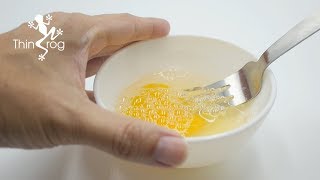 Homemade Steamed Egg for Goldfish