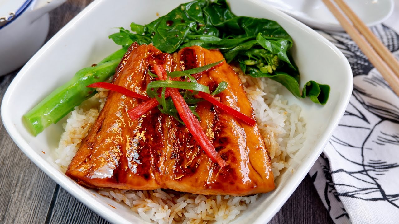 Super Easy 3-Ingredient Classic Japanese Sauce for any Fish  Salmon Kabayaki Recipe